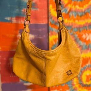 yellow banana purse